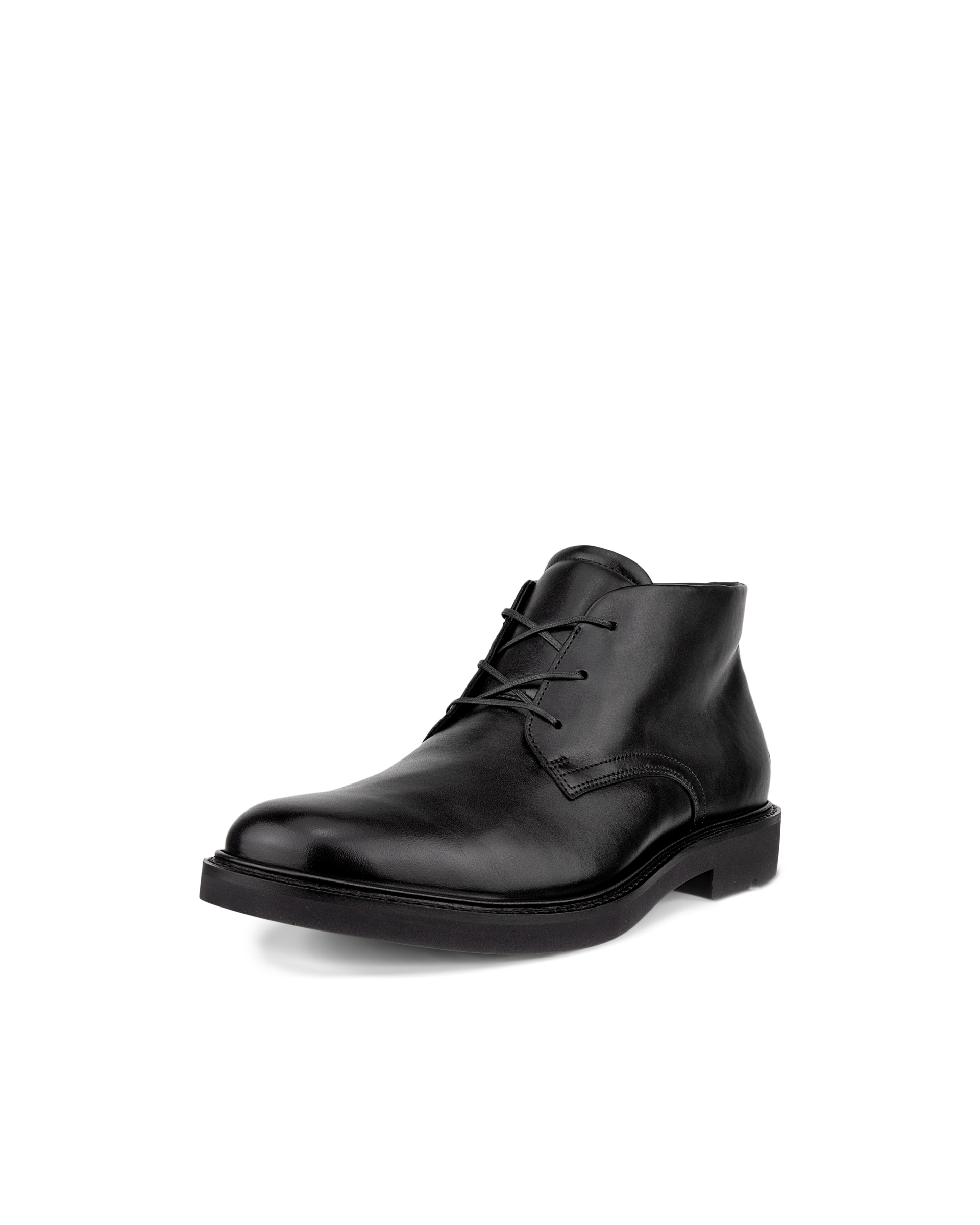 ECCO® Metropole London bottines chukka en cuir pour homme - Noir - Main