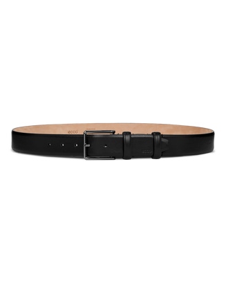 Men's ECCO® Leather Belt - Black - Main