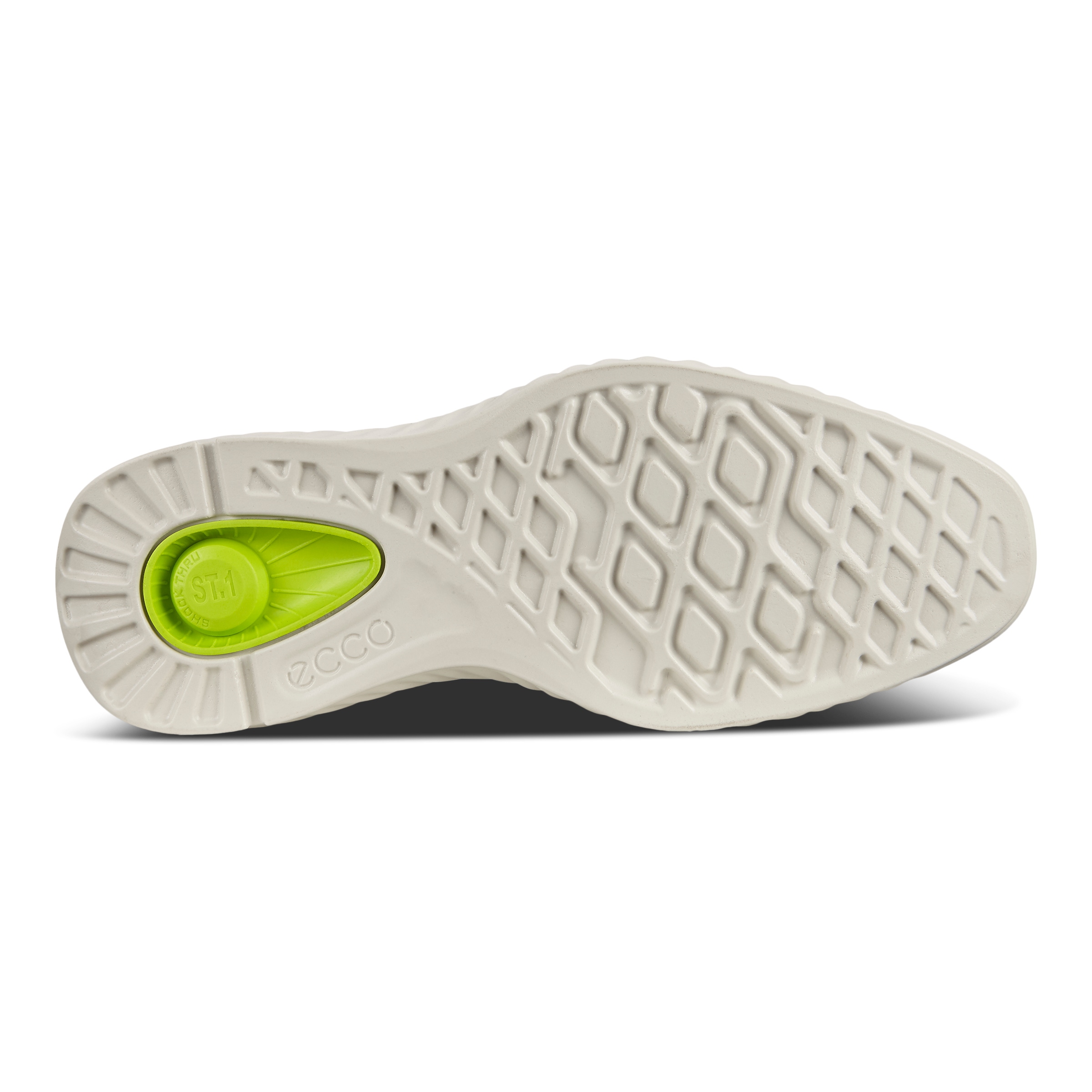 ECCO ST. 1 Hybrid Lite Plain Toe Derby - Brown - Sole