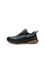 Men's ECCO® ULT-TRN Nubuck Waterproof Hiking Shoe - Green - Outside