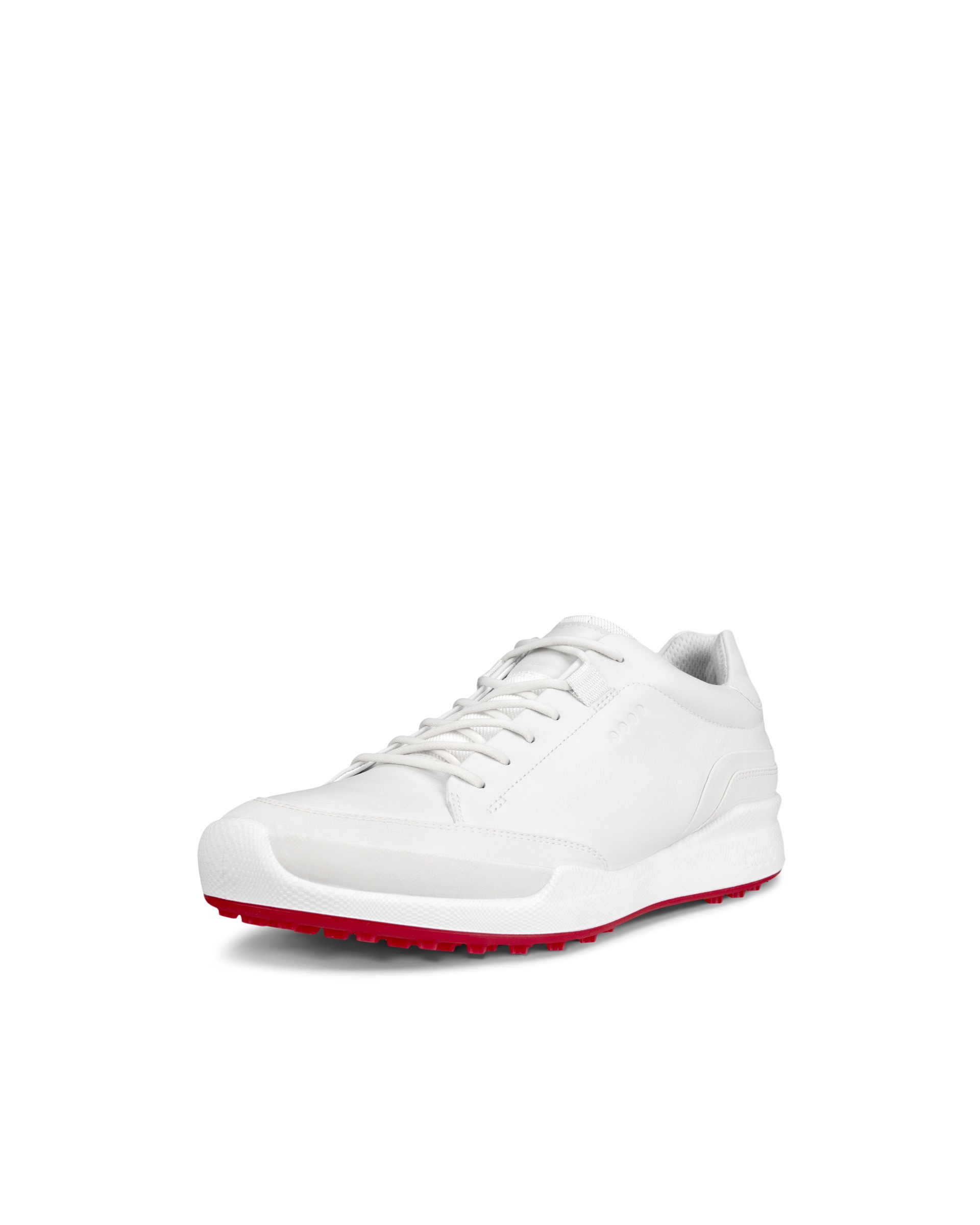 Men's ECCO® Golf Biom Hybrid Leather Shoe - White - Main