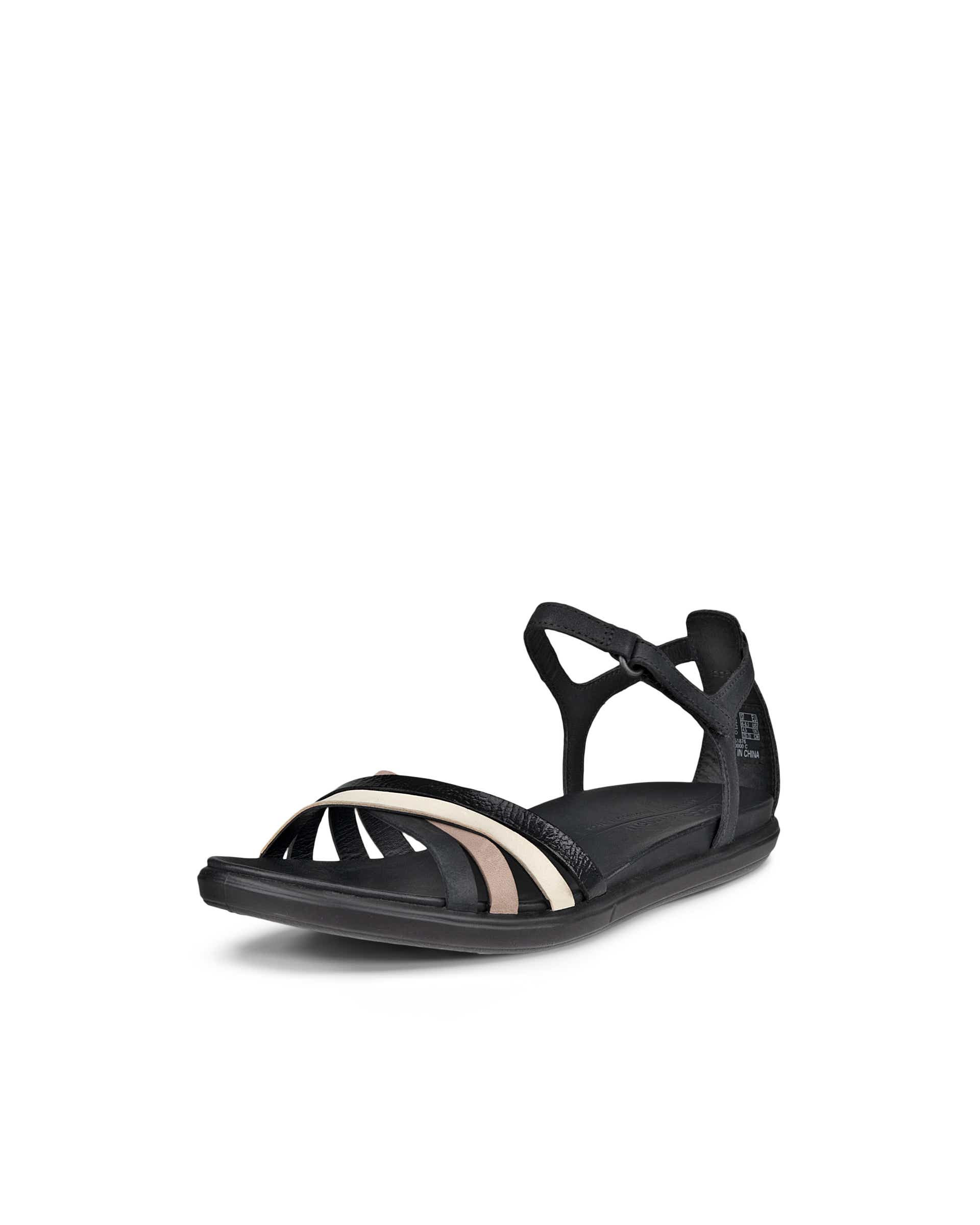 ECCO Women's Simpil Flat Sandals - Black - Main