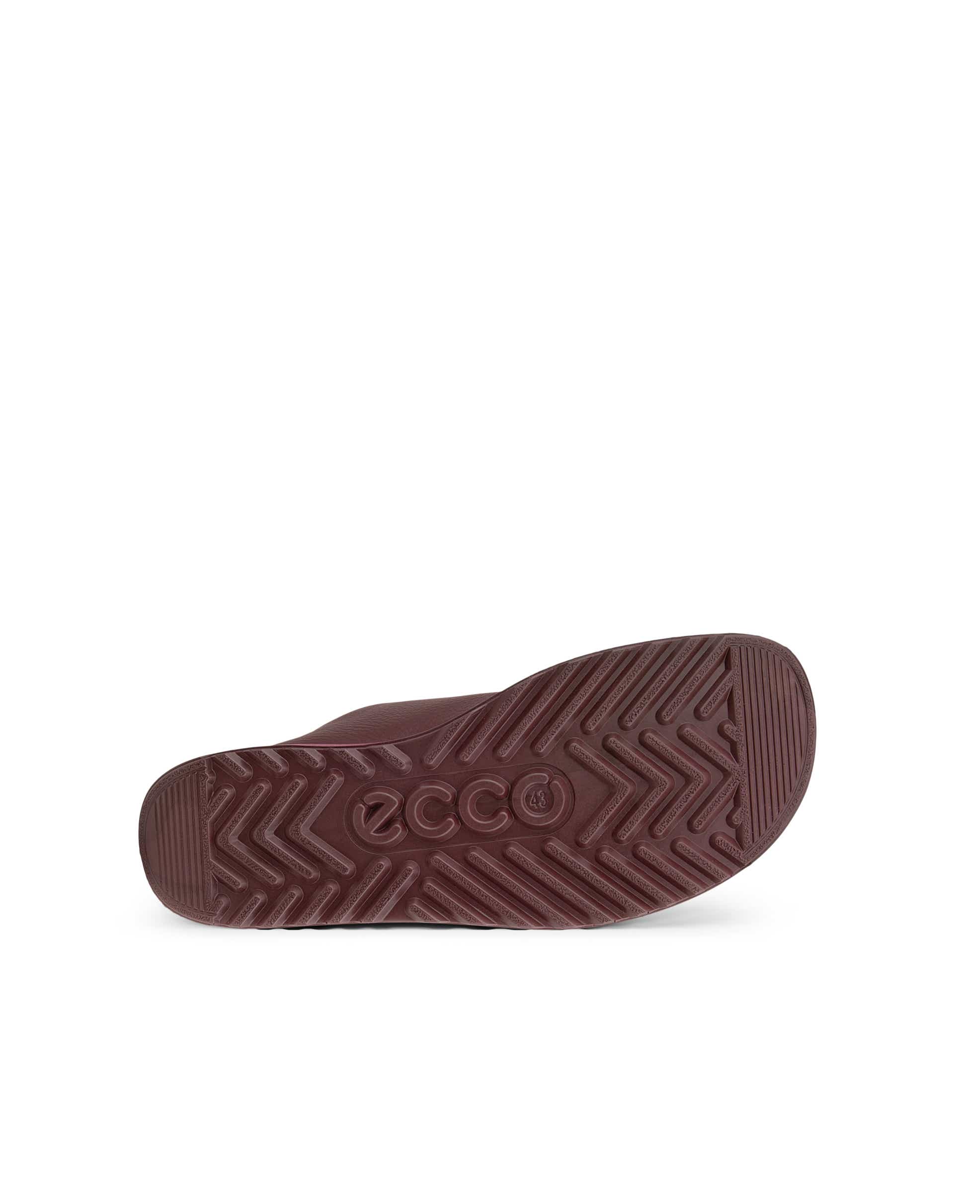 Sapatos atacadores couro homem ECCO® JOKE - Vermelho - Sole