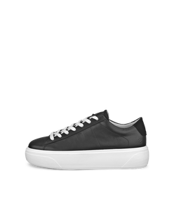 ECCO STREET PLATFORM WOMEN'S SNEAKER - Black - Outside