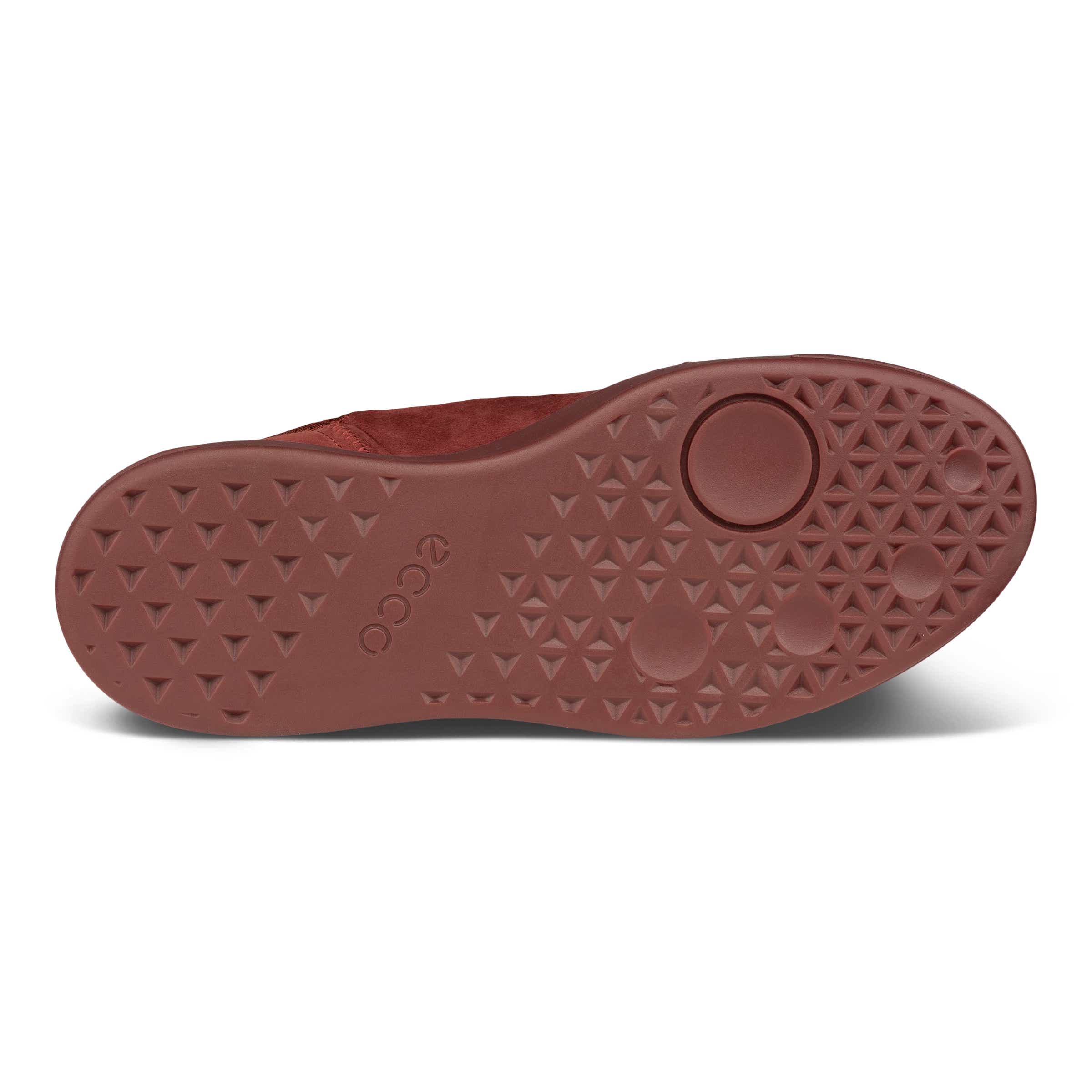 ECCO Street Tray ウィメンズ ヌバックスリッポン - 赤 - Sole