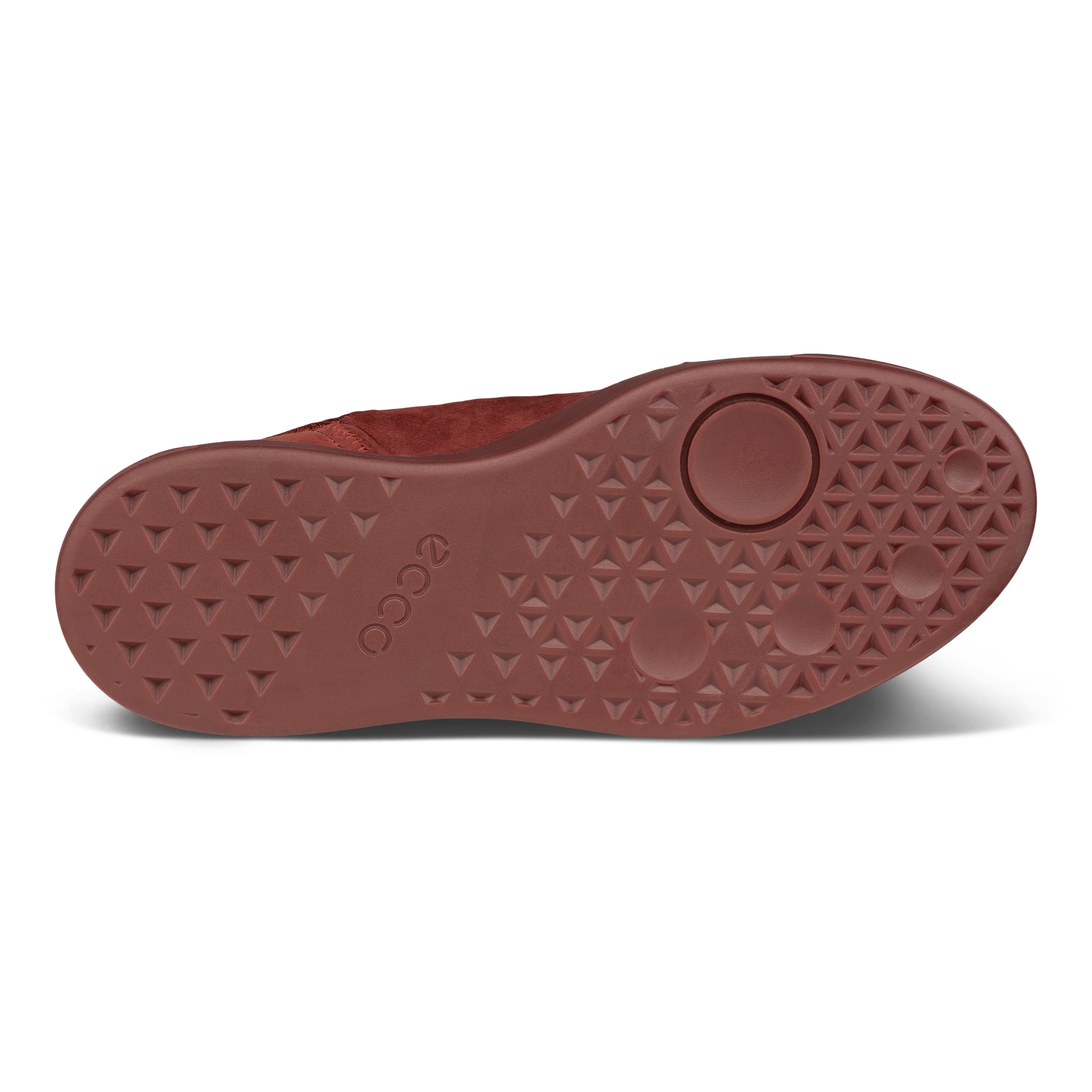 ECCO Street Tray ウィメンズ ヌバックスリッポン - 赤 - Sole