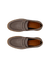 남성 ECCO® Metropole London 누벅 모카 슈즈 - Grey - Top left pair