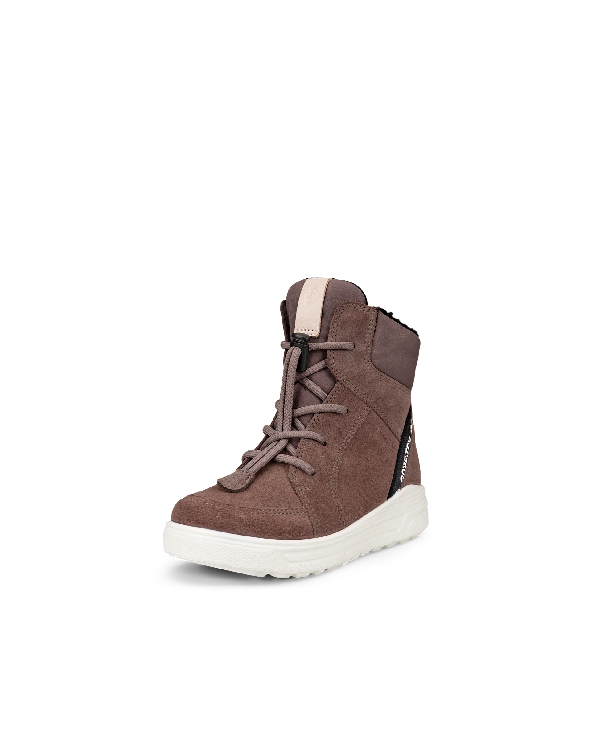 ECCO® Urban Snowboarder dječje zimske čizme od brušene kože Gore-Tex - Purpurna - Main