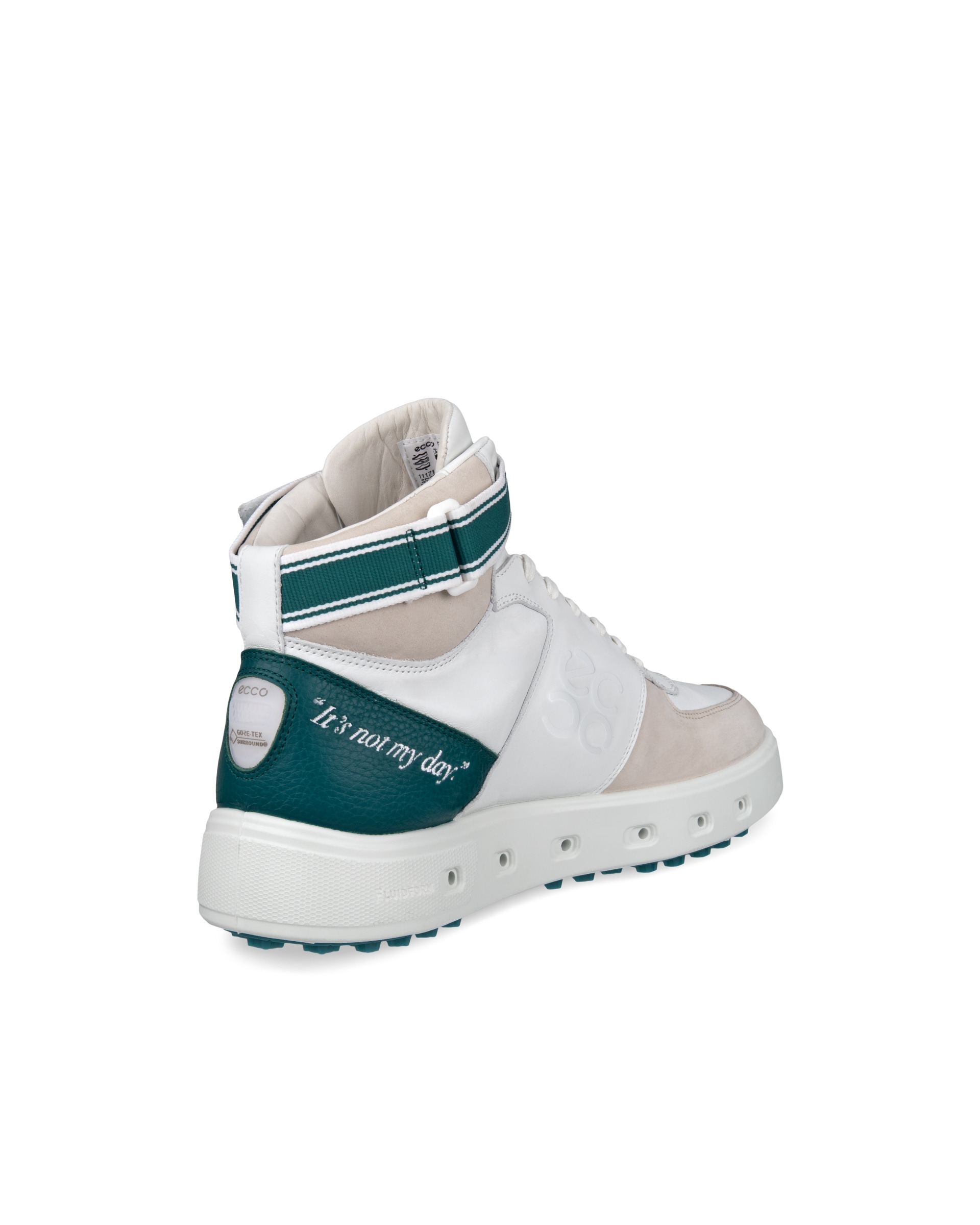 Zapatos golf de piel Gore-Tex ECCO® Golf Street 720 para hombre - Multicolor - Back
