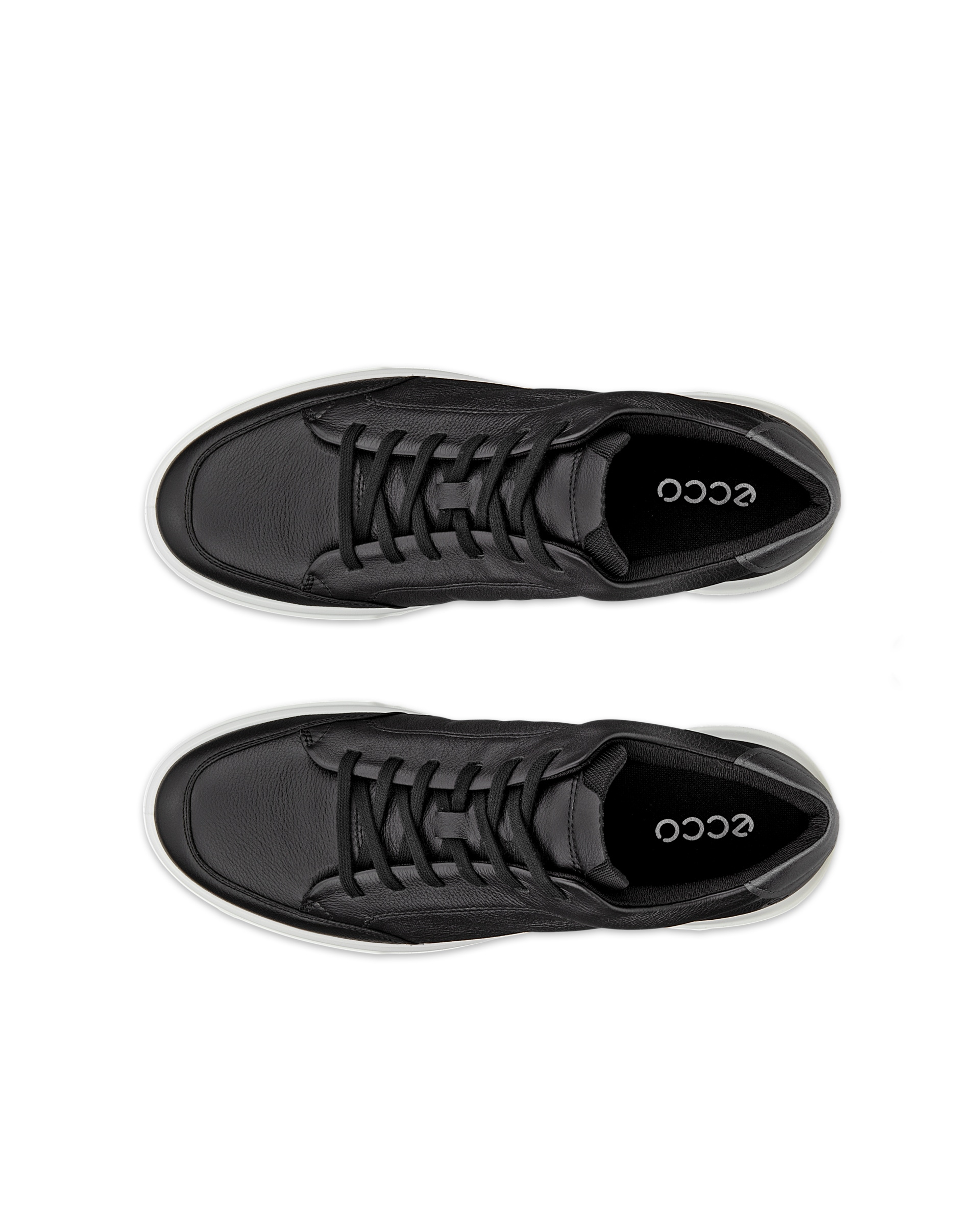 Dámska kožená obuv ECCO® MOVE - Čierna - Top left pair