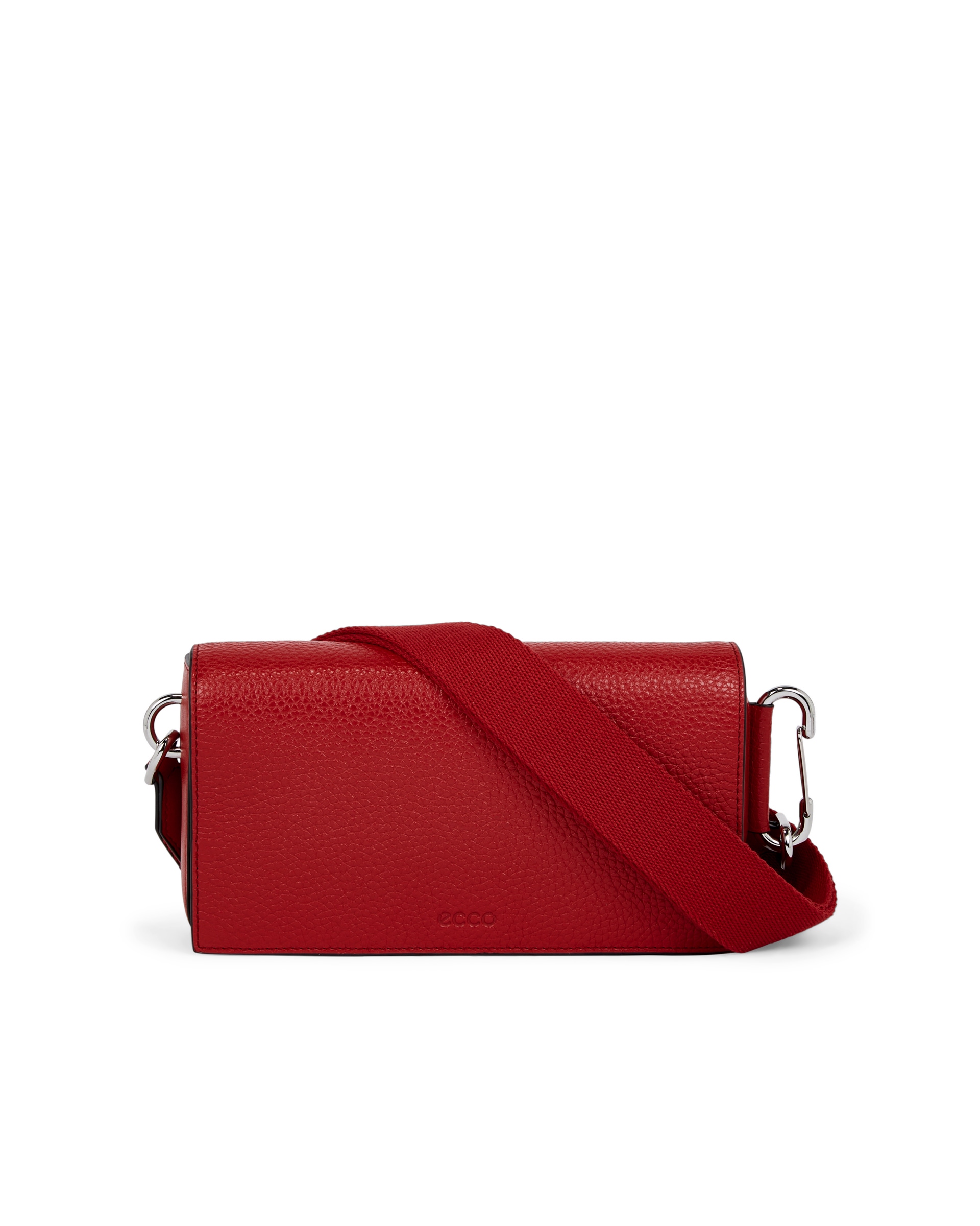 ECCO® Pinch Lock Wave Leather Crossbody Bag | Purple
