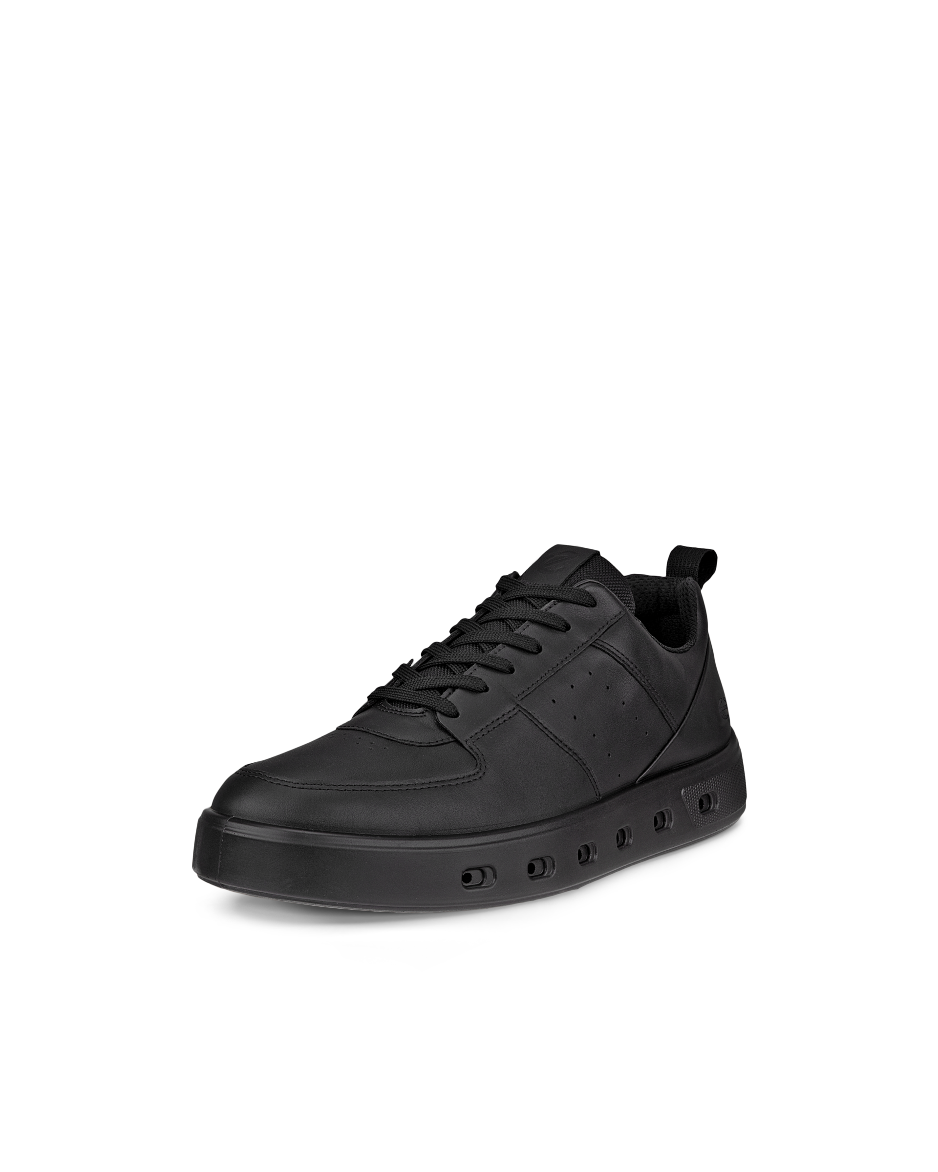 ECCO® Street 720 baskets en cuir Gore-Tex pour homme - Noir - Main