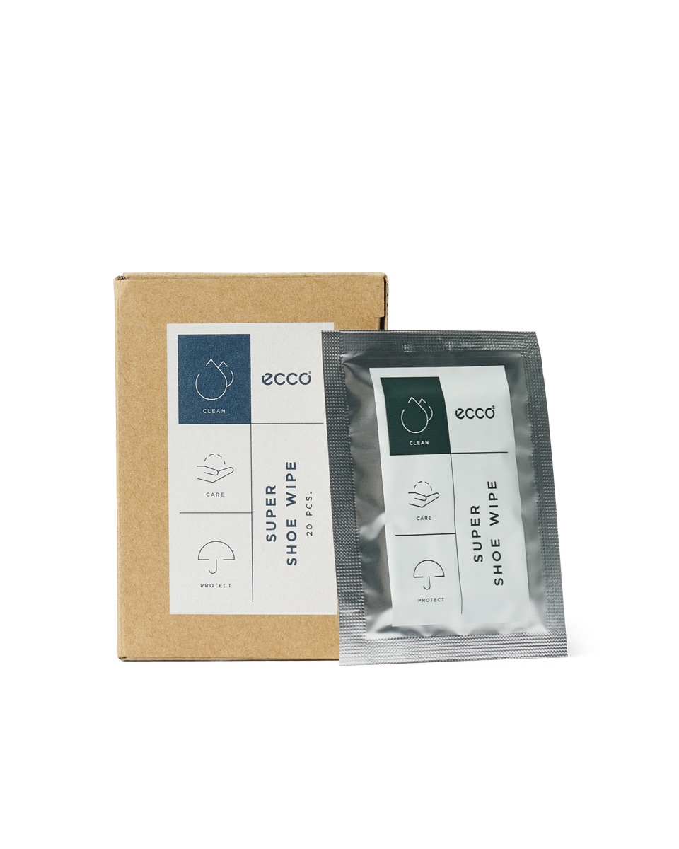 ECCO Super Shoe Wipe 20 Pcs White