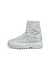 Men's ECCO® Street Ace RAL7000 Leather High-Top Sneaker - White - Outside