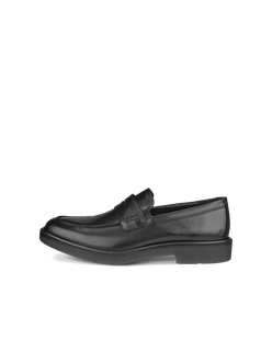 ECCO Men's Metropole London Penny Loafer - Black - Outside