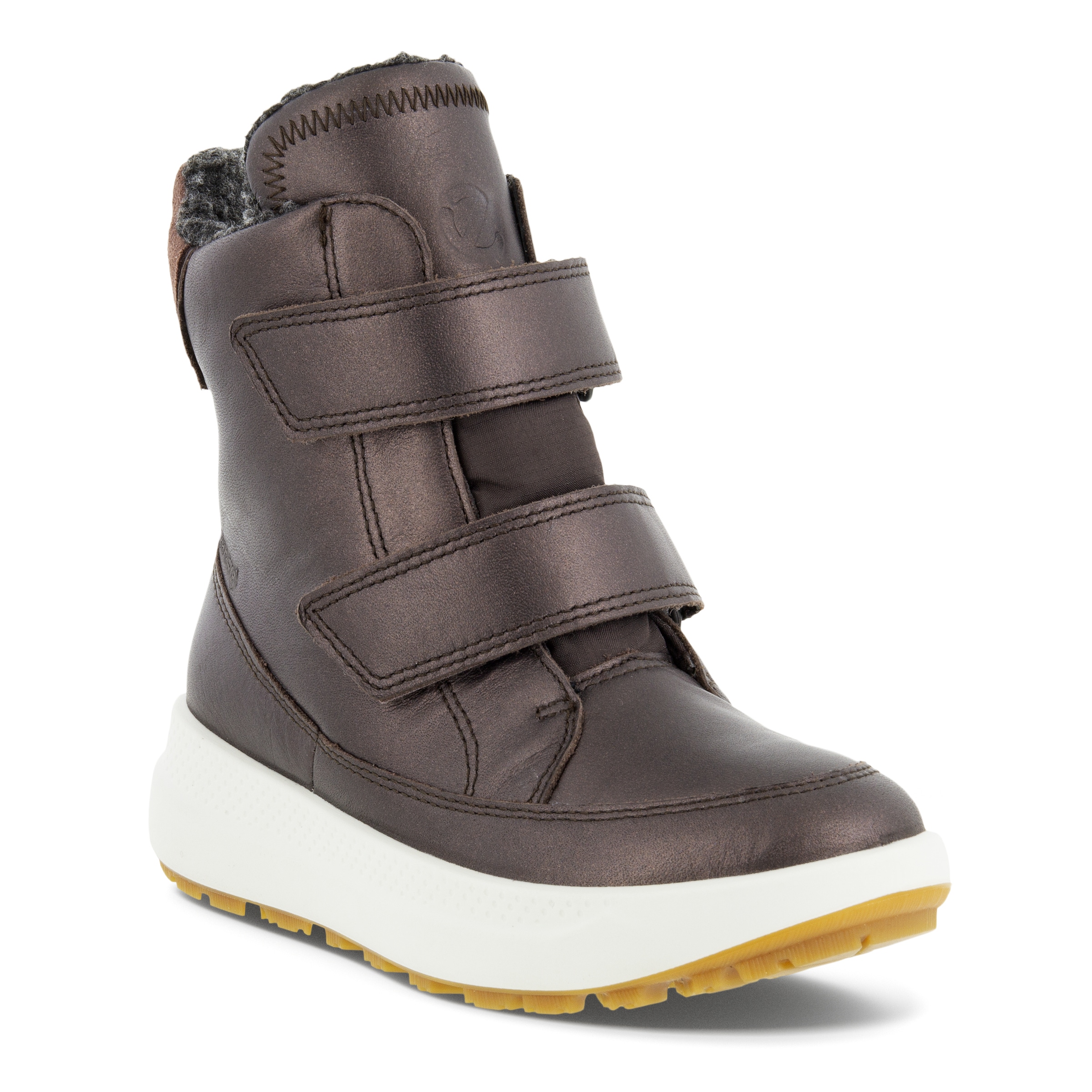 Botas de caña media de piel Gore-Tex ECCO® Solice para niño/a - Morado - Main