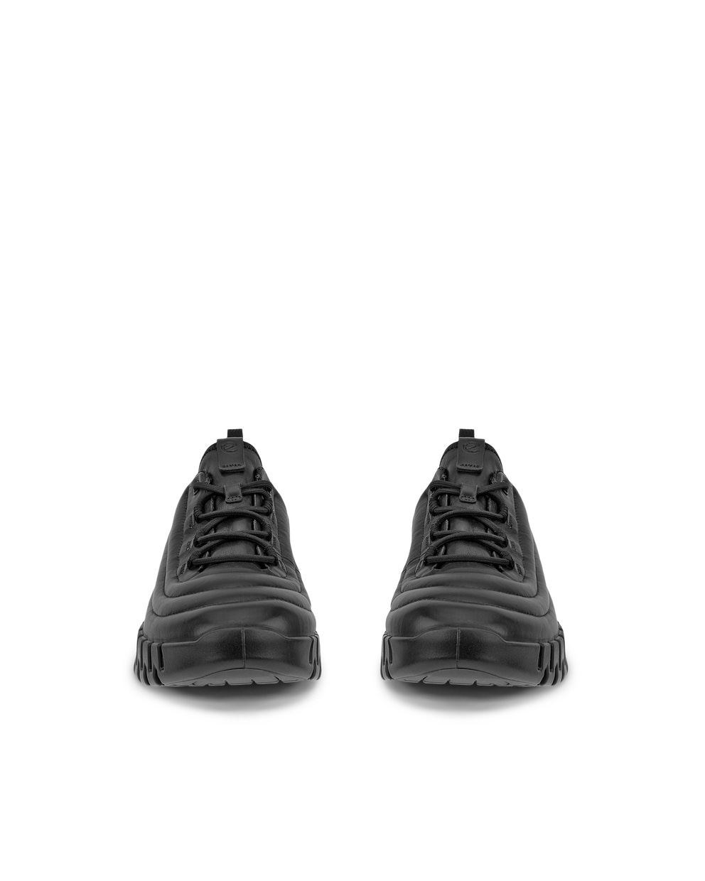 ECCO GRUUV WOMEN'S SNEAKER - Black - Front pair