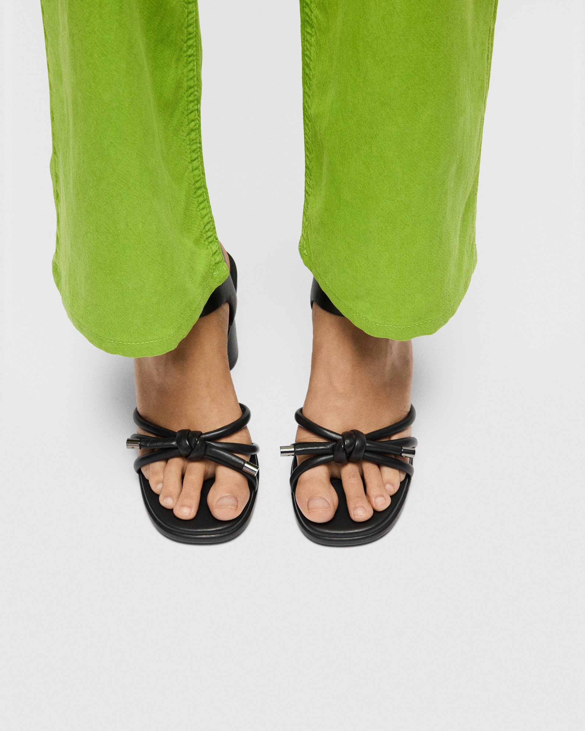 Sandalias de piel con tacón ECCO® Sculpted Alba 65 para mujer - Negro - Lifestyle image-1