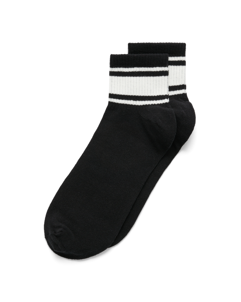 ECCO Low Cut Sports Socks - White - Detail-1