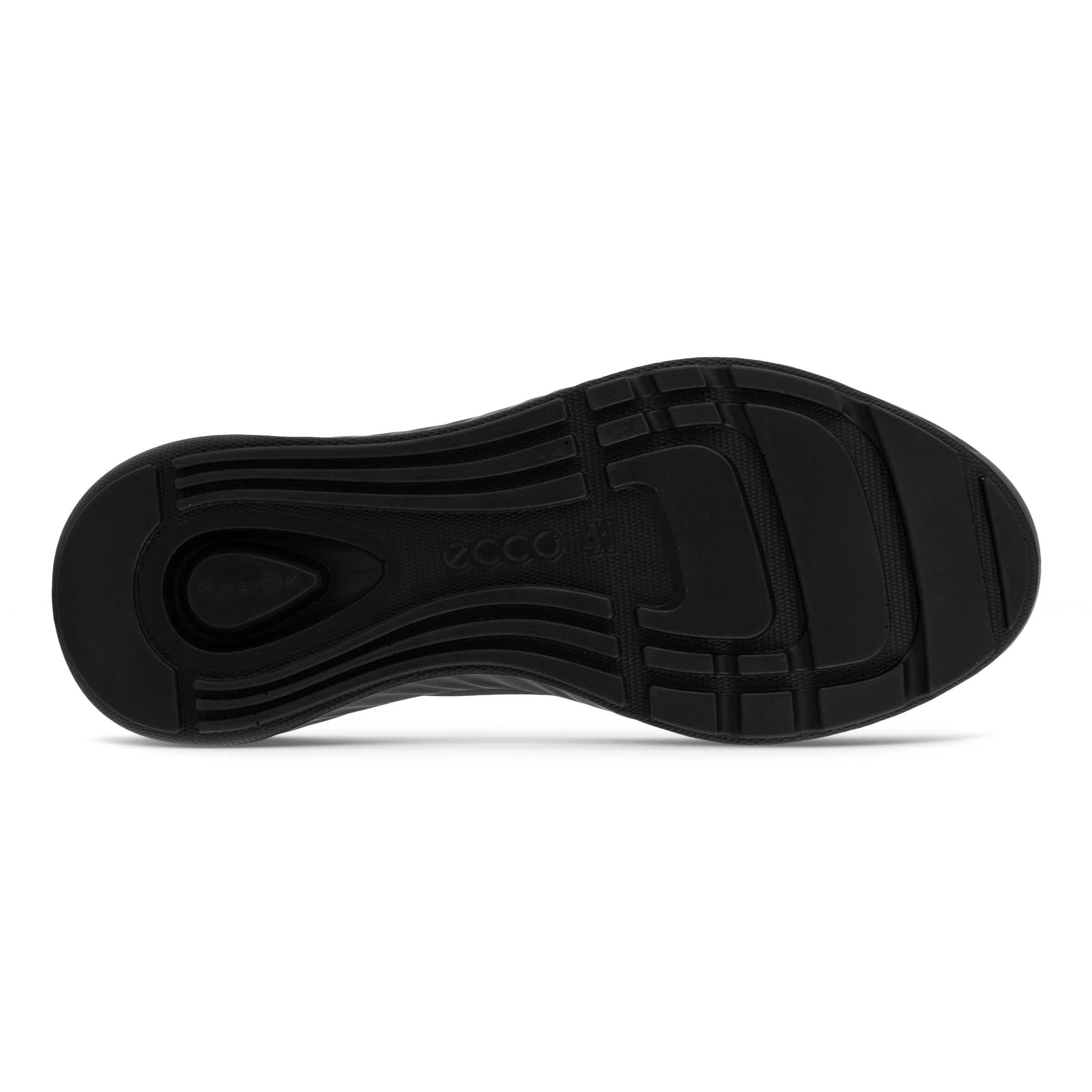ECCO Men's Ath-1F Sneaker - Black - Sole