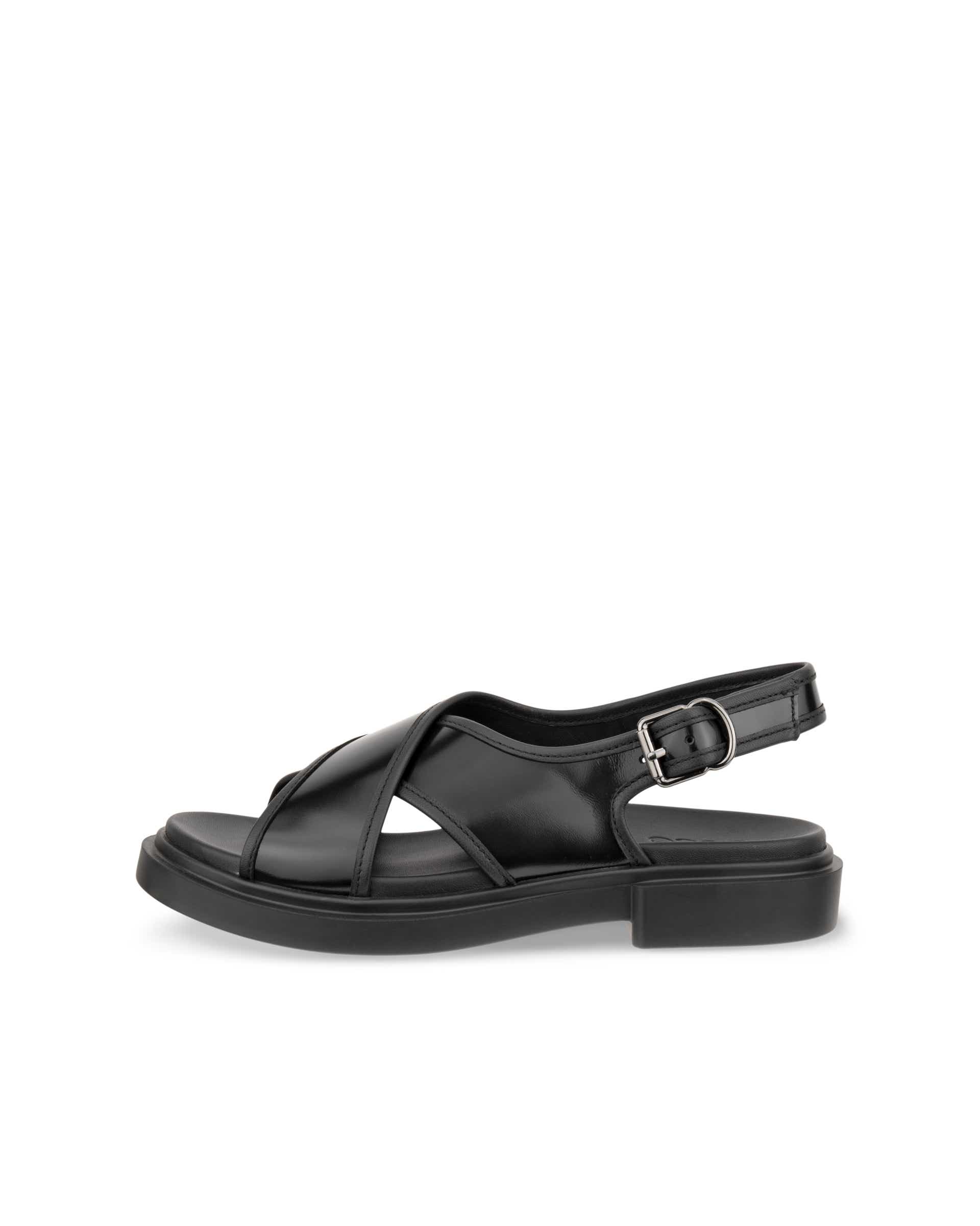 ECCO® METROPOLE SEOUL sandale en cuir pour femme - Noir - Outside