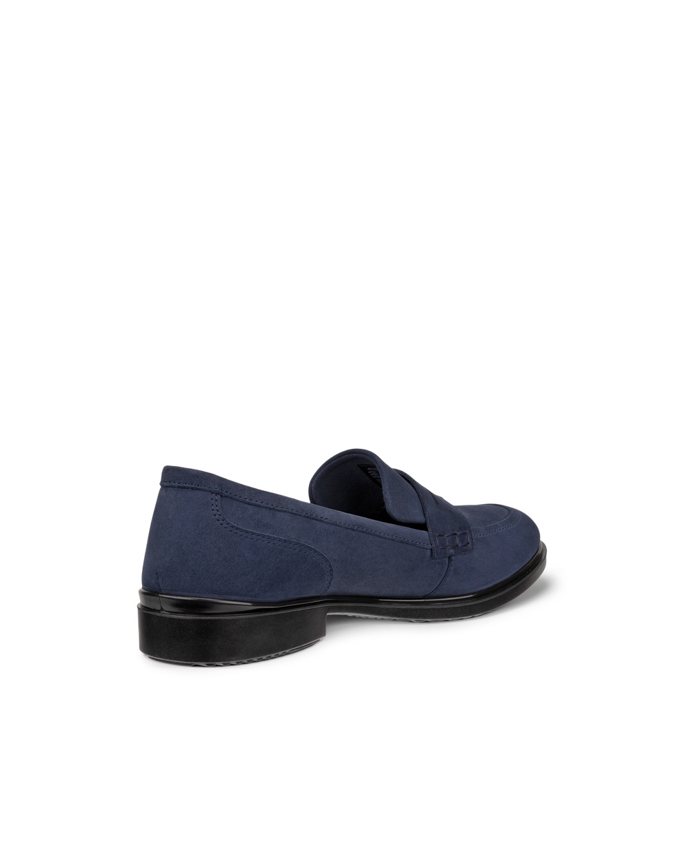 Women's ECCO® Dress Classic 15 Nubuck Loafer - Blue - Back