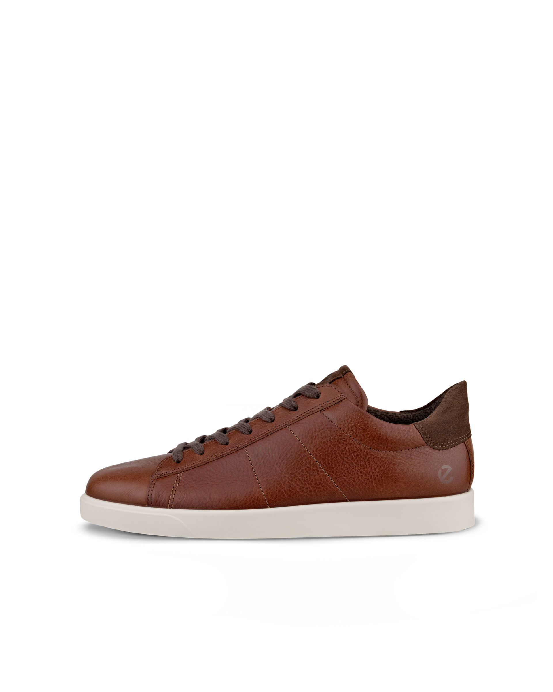 Men's ECCO® Street Lite Leather Sneaker | Brown