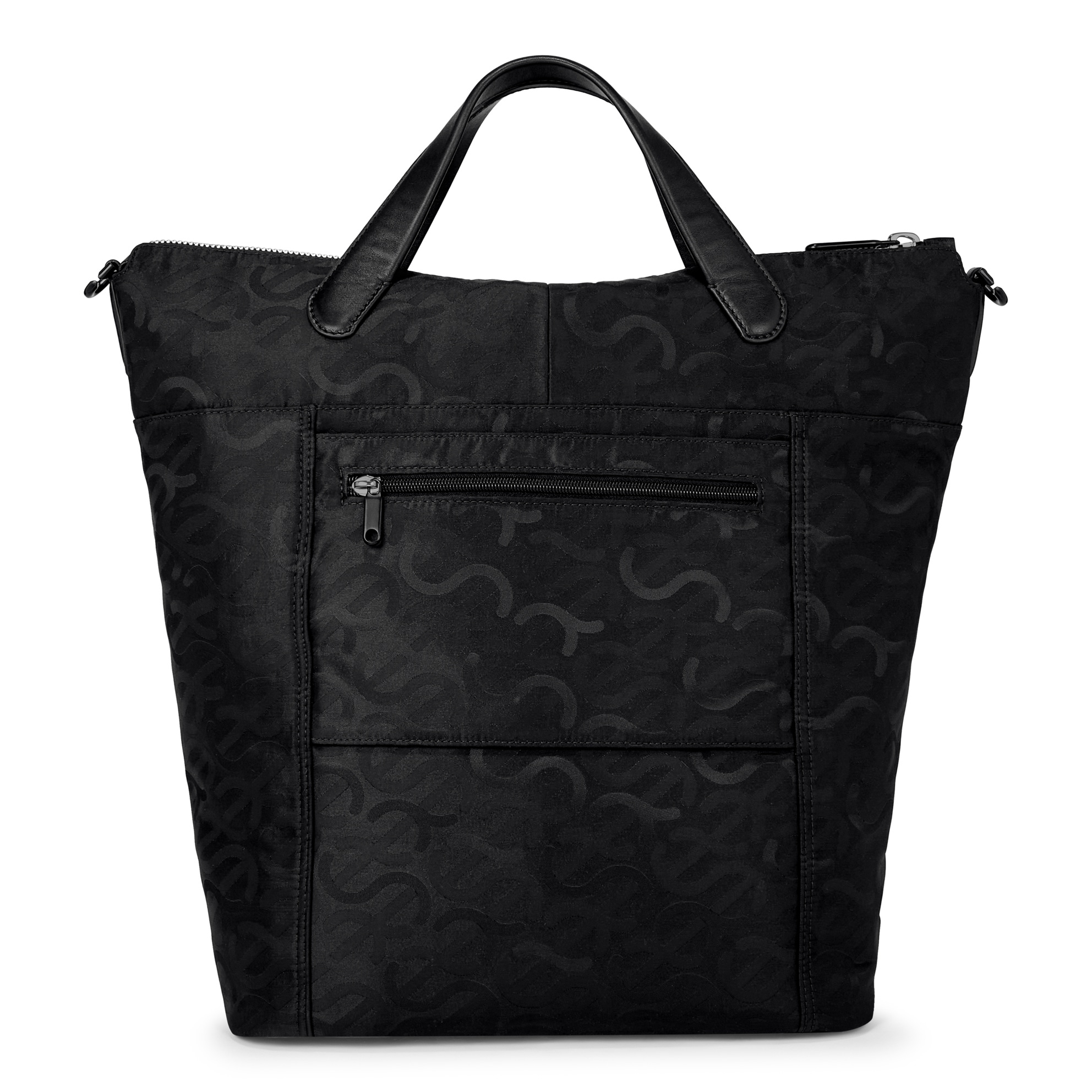 ECCO® Leather Tote Bag - Black - Back