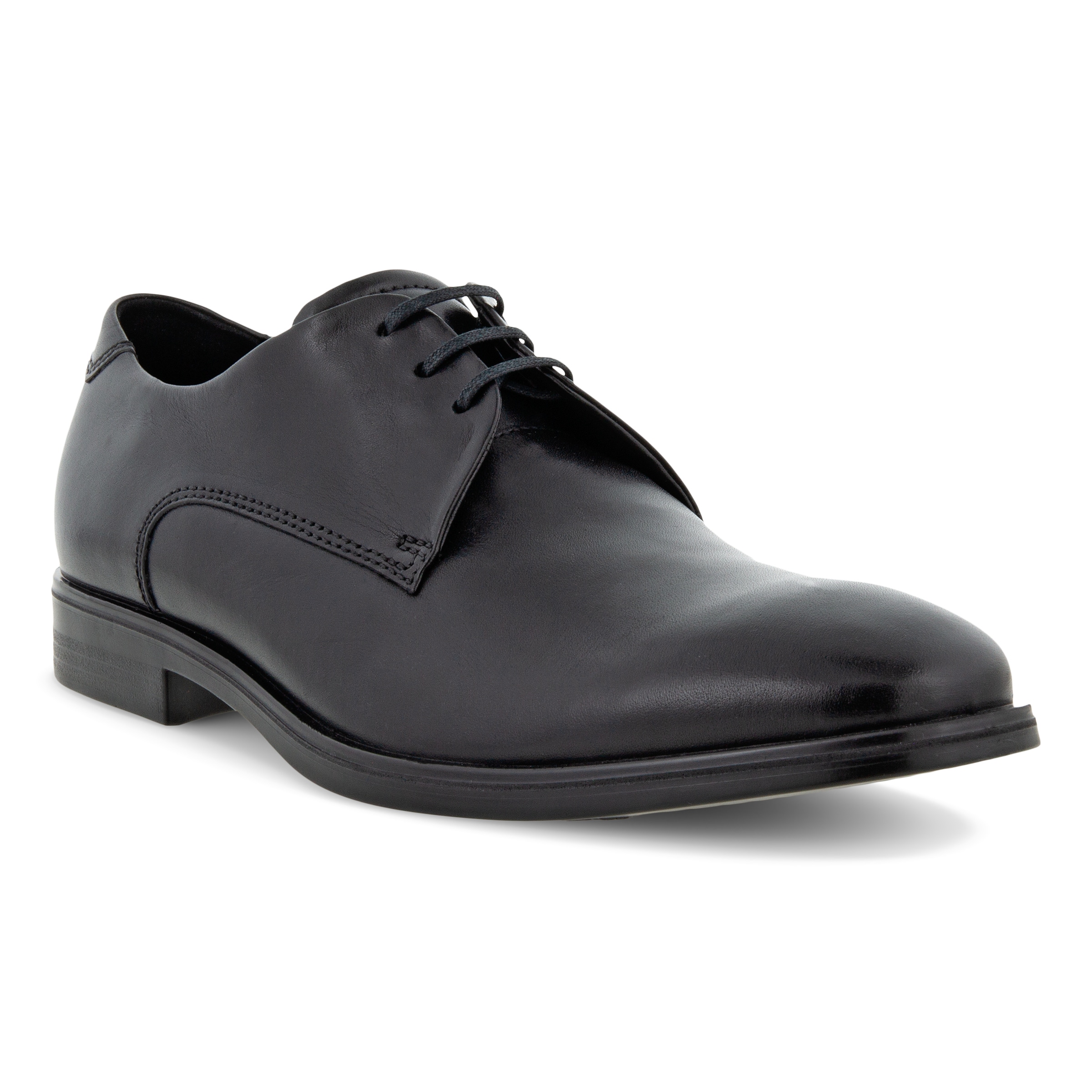 ECCO Melbourne Laced Shoes - Black - Main