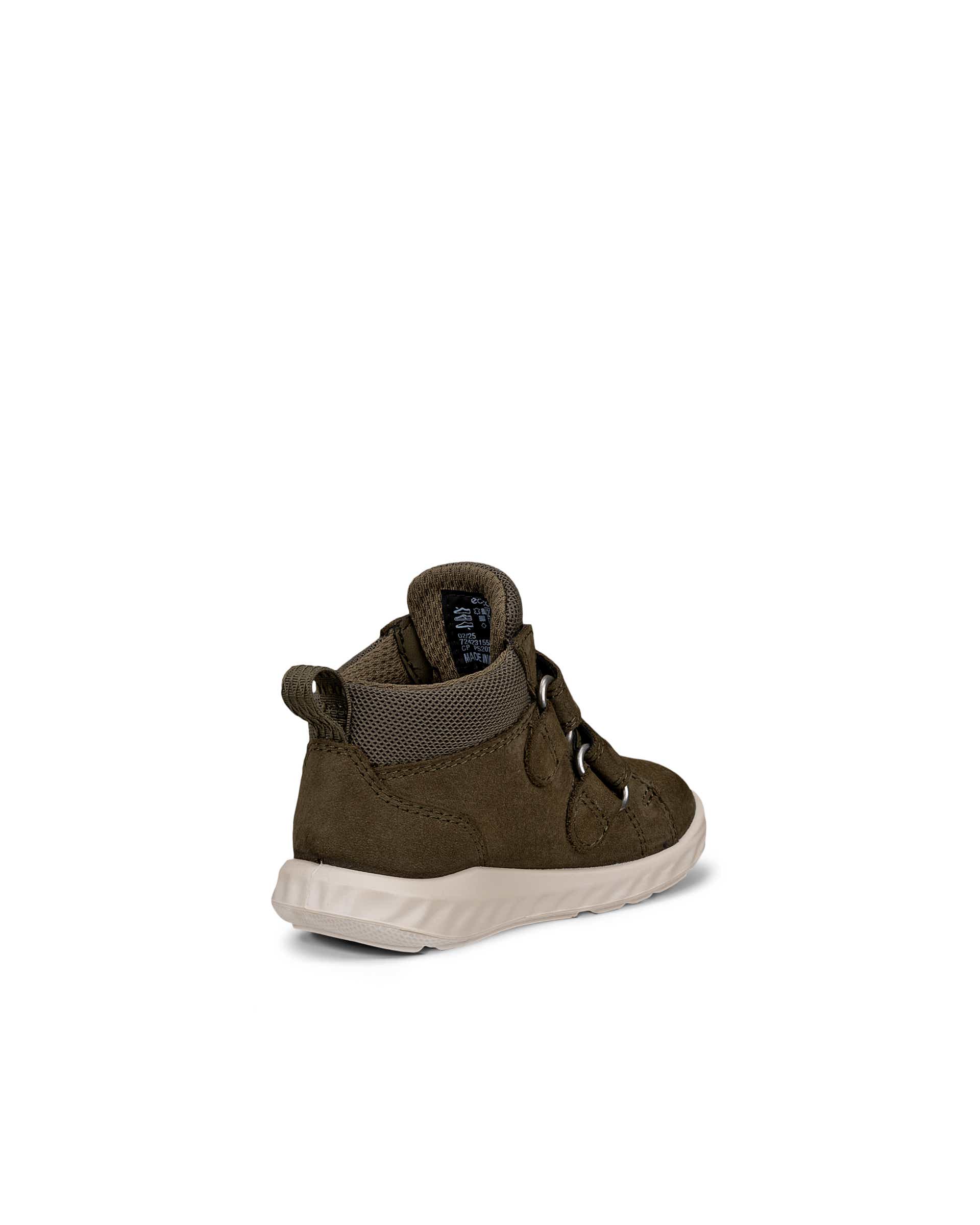 ECCO® SP.1 LITE INFANT kinderen nubuck klittenband sneaker met - Groen - Back