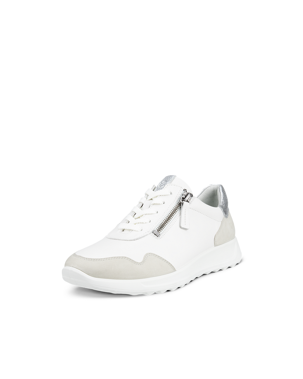 Zapatillas de piel ECCO® Flexure Runner para mujer - Blanco - Main