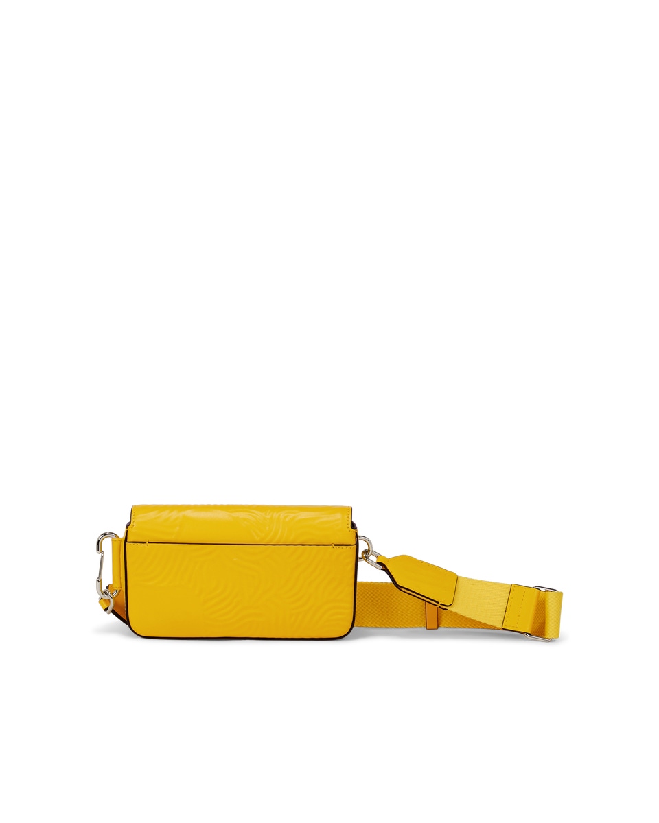 ECCO Leather Crossbody Bag Yellow