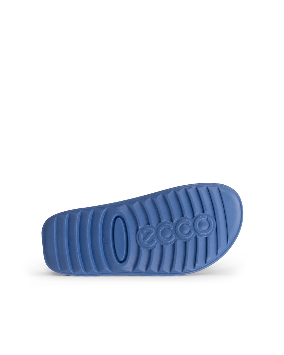 Sandalias con dos tiras de nobuk  ECCO® Cozmo para niño/a - Azul - Sole