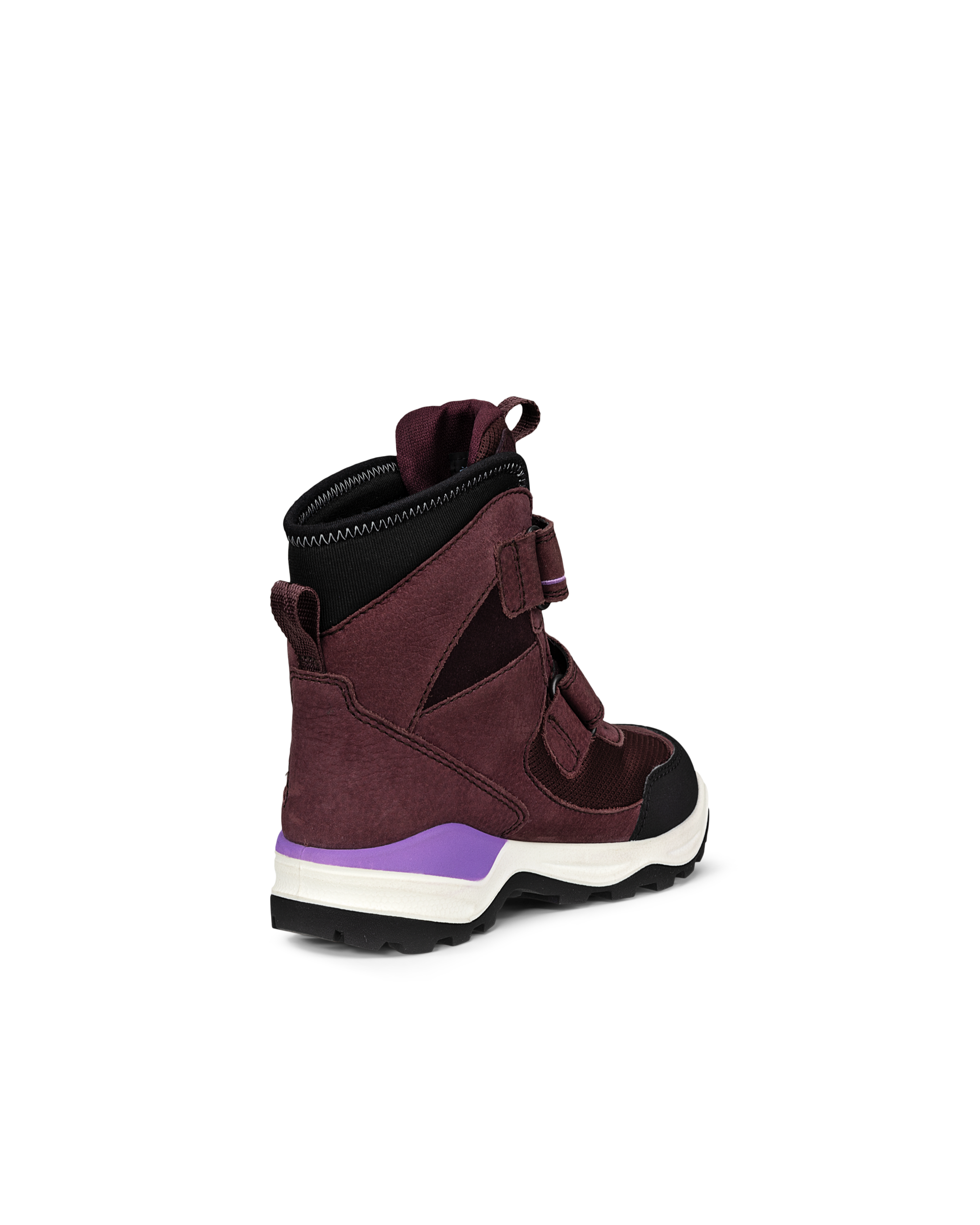 Botines de invierno de nobuk Gore-Tex ECCO® Snow Mountain para niño/a - Violeta - Back