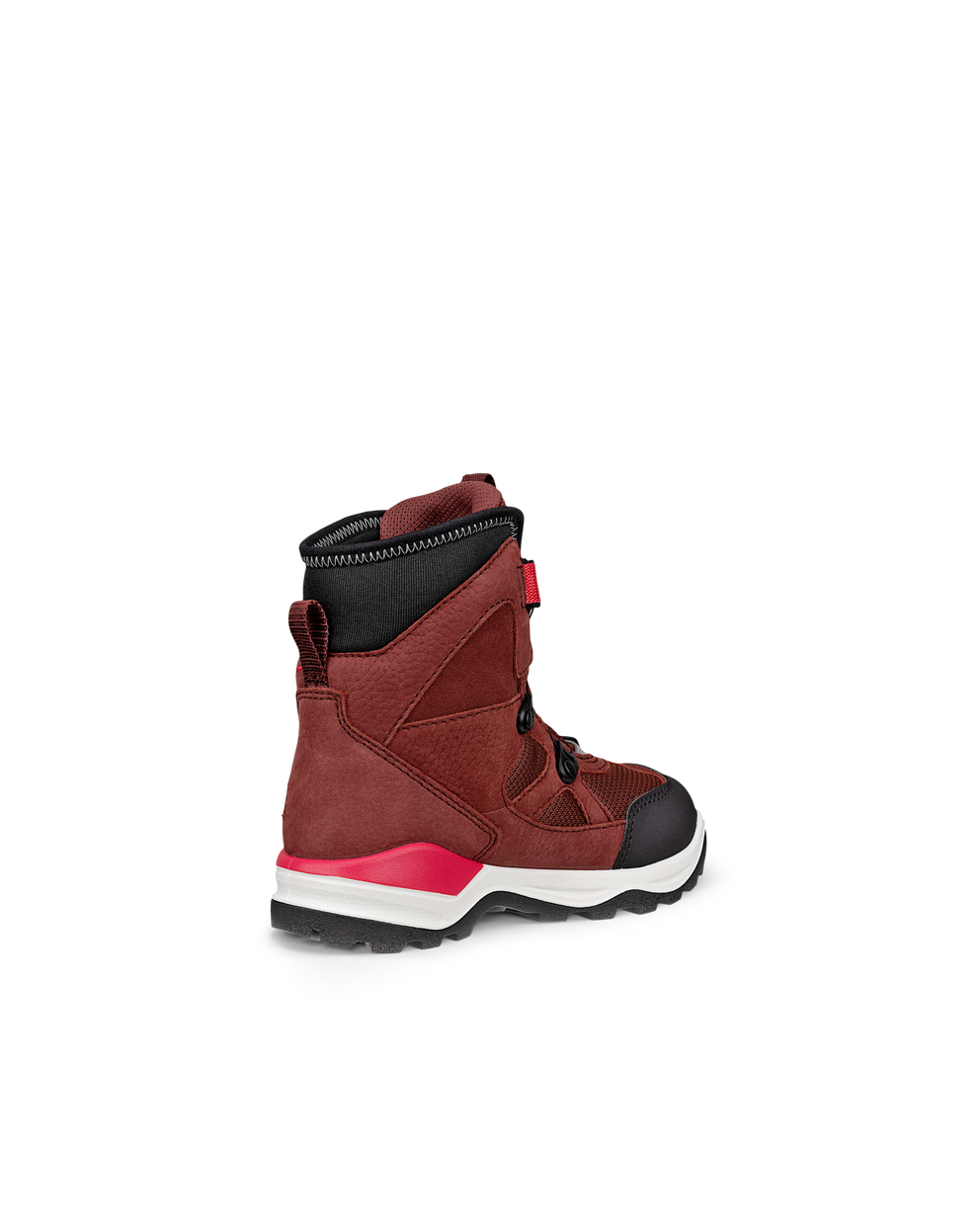 Botines de invierno de nobuk Gore-Tex ECCO® Snow Mountain para niño/a - Rojo - Back