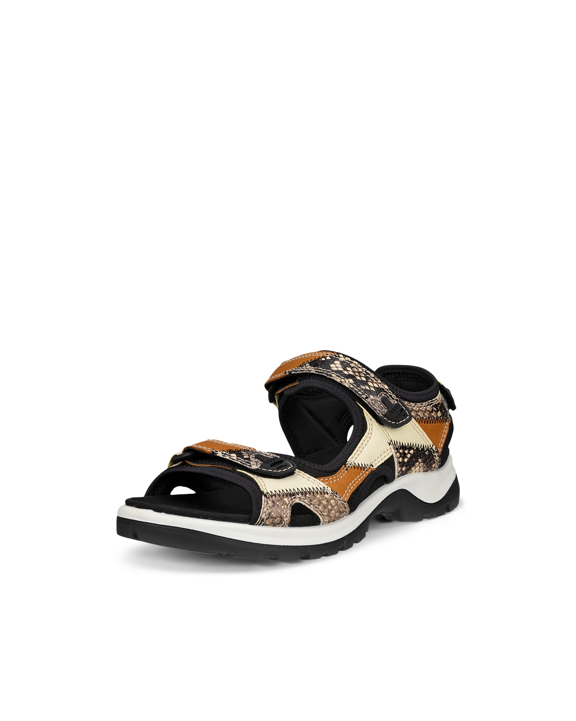 Women's ECCO® Offroad Leather Hiking Sandal - Multicolor - Main