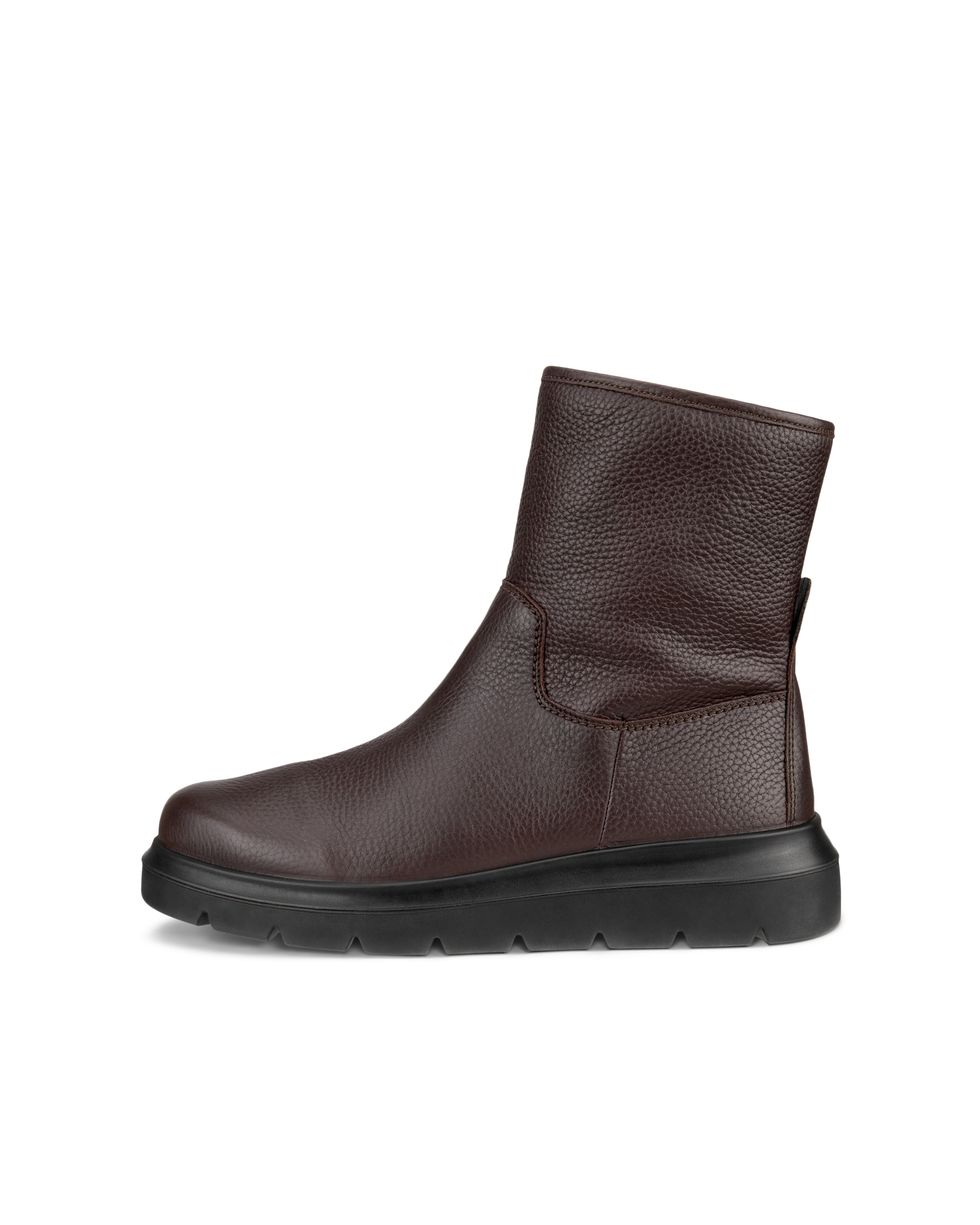 ECCO Nouvelle ウィメンズ レザーウォータープルーフブーツ - 茶色 - Outside