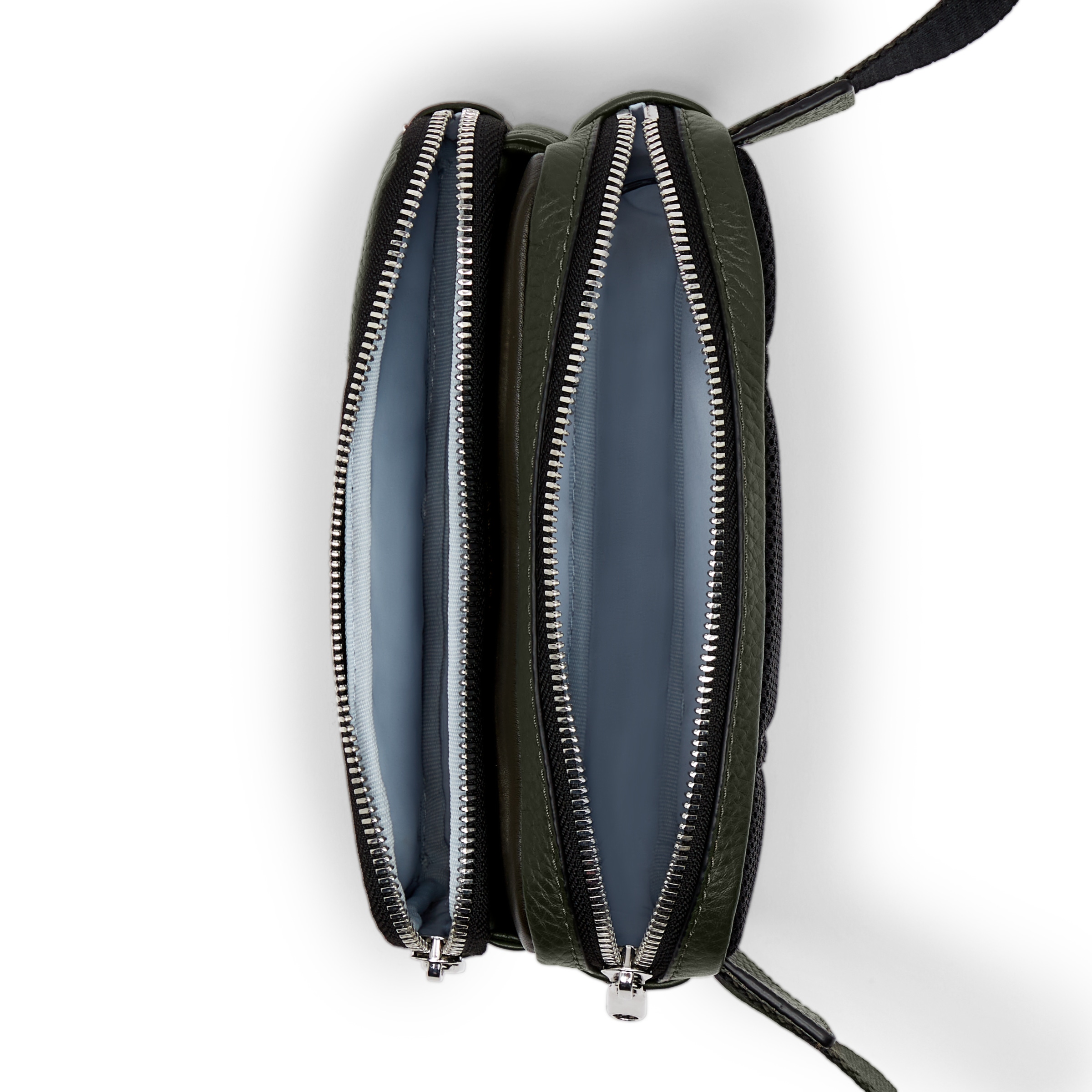 ECCO® Leather Waist Bag - Green - Birdeye
