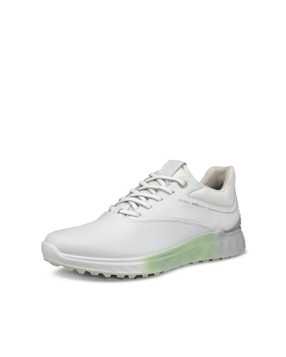 ECCO S-THREE LACE WOMEN'S GOLF SHOE - White - Main