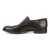 Men's ECCO® Melbourne Leather Slip-On Dress Shoe - Black - Inside