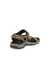 Men's ECCO® Offroad Nubuck Hiking Sandal - Brown - Back