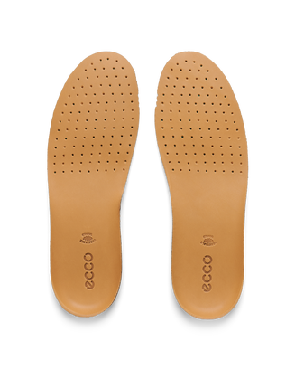 ECCO® Comfort semelle intérieure en cuir pour homme - Brun - Main