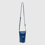 ECCO® Pot Leather Crossbody Bag - Blue - Main