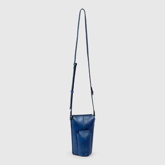 ECCO® Pot Leather Crossbody Bag - Blue - Main