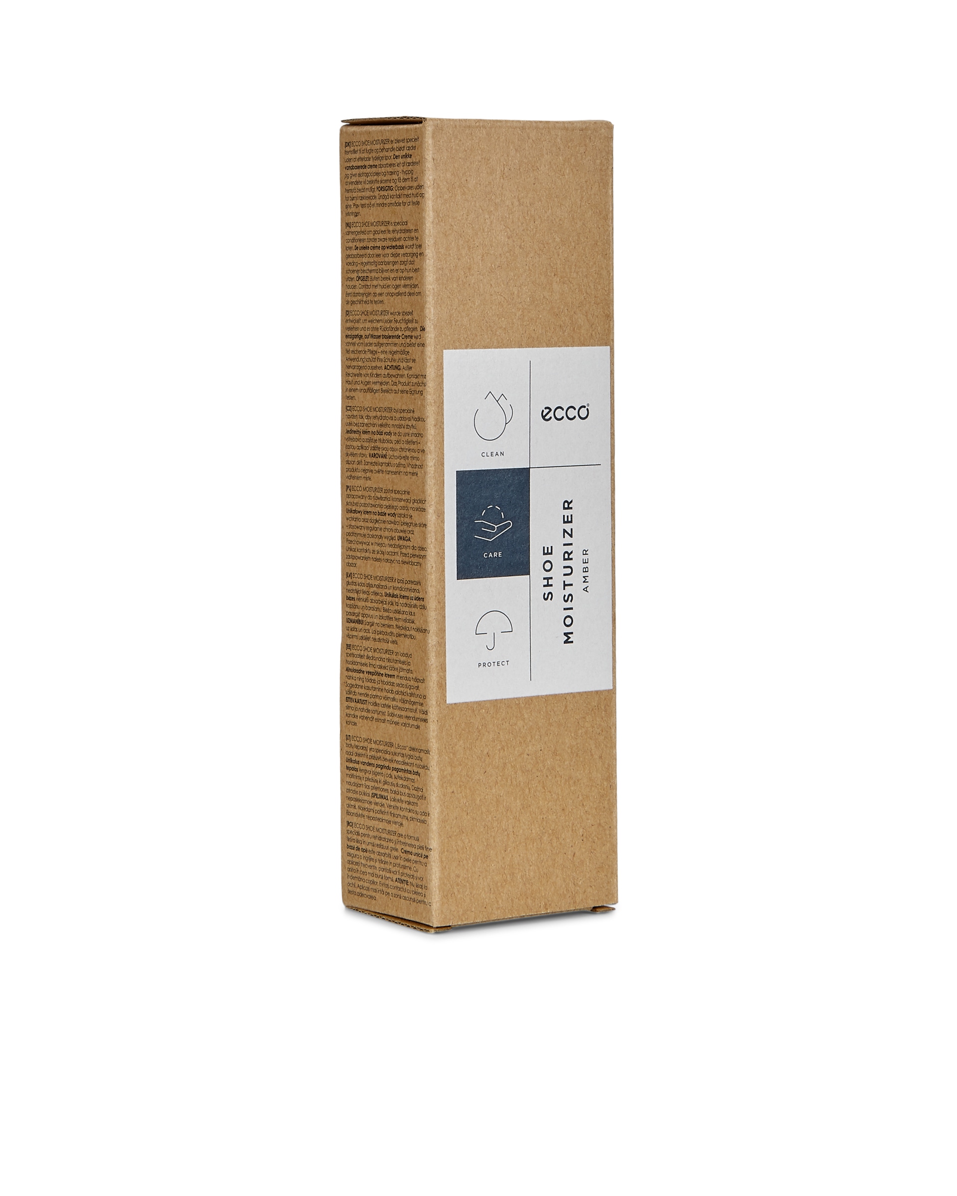 ECCO Smooth Leather Care Cream 75 Ml (ecco Shoe Moisturizer) - Brown - Detail-1