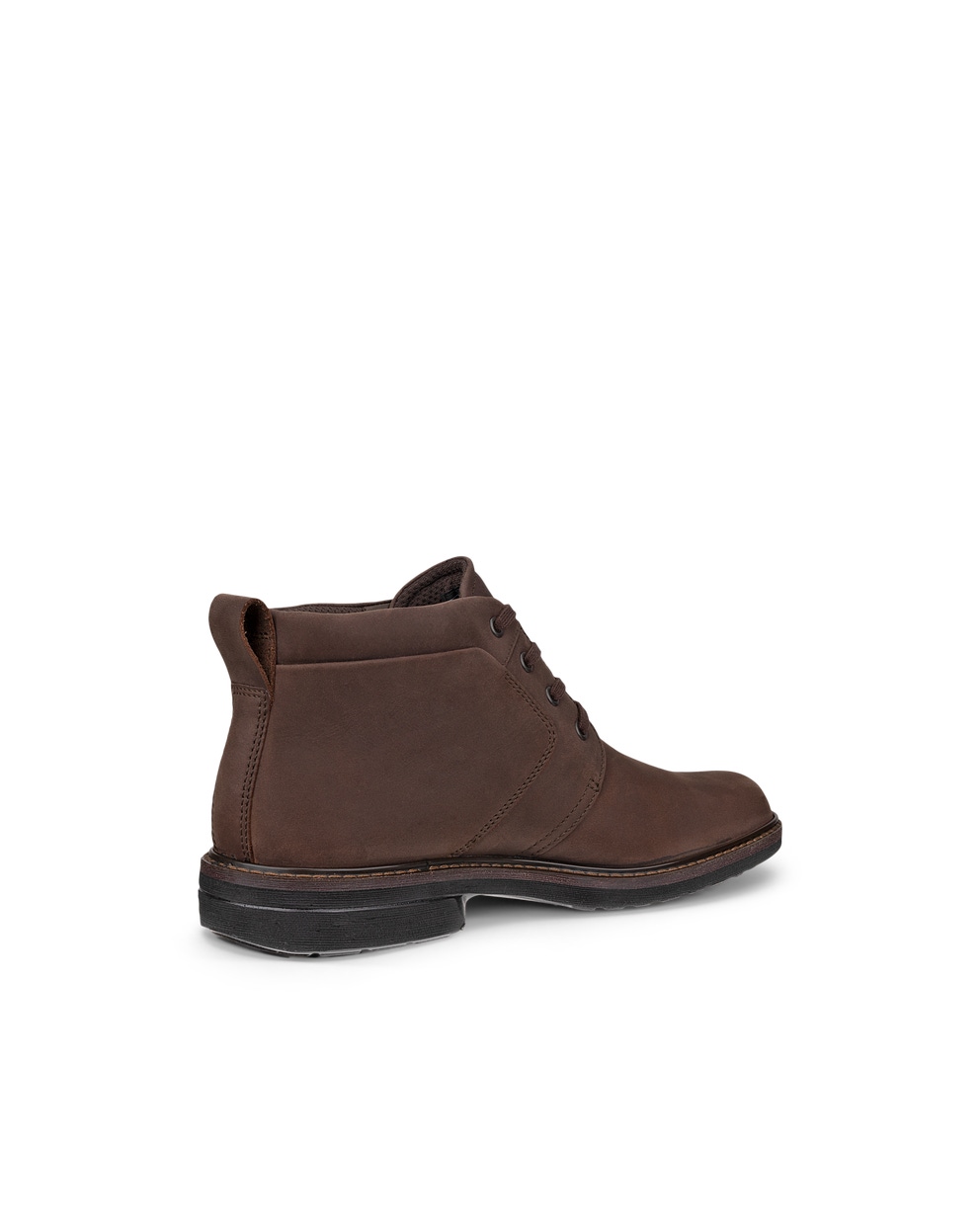 Men's ECCO® Turn II Nubuck Waterproof Ankle Boot - Brown - Back