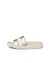 Women's ECCO® Flowt Leather Slide - Metallics - Outside