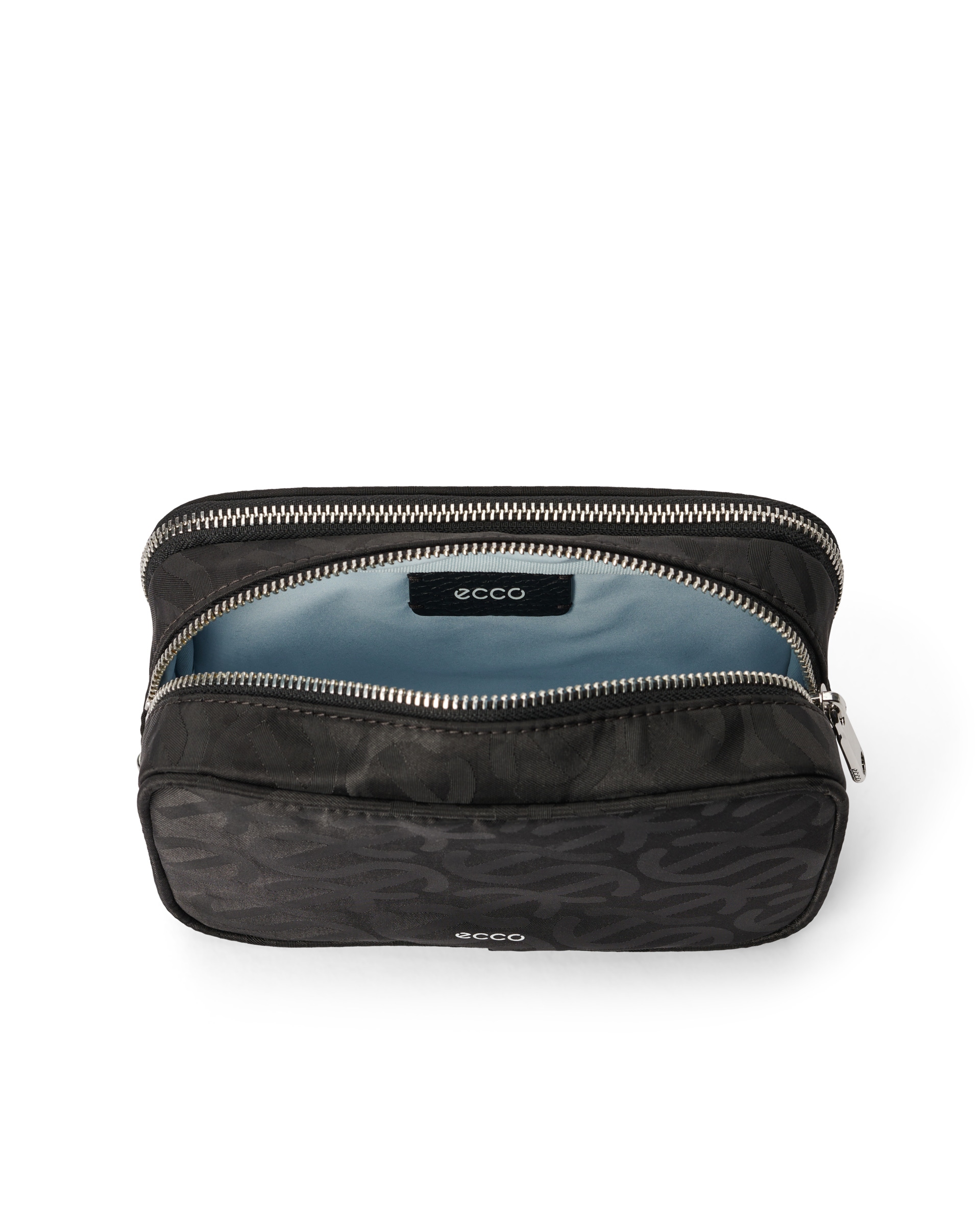 Bolso de piel ECCO® Tech Kit - Negro - Inside