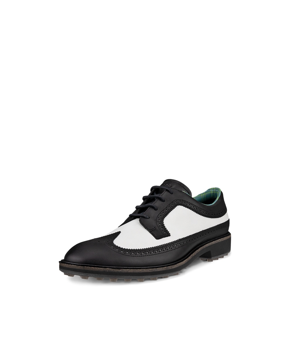 ECCO® Golf Classic Hybrid (Kiltie Edition) chaussure de golf en cuir pour homme - Noir - Main