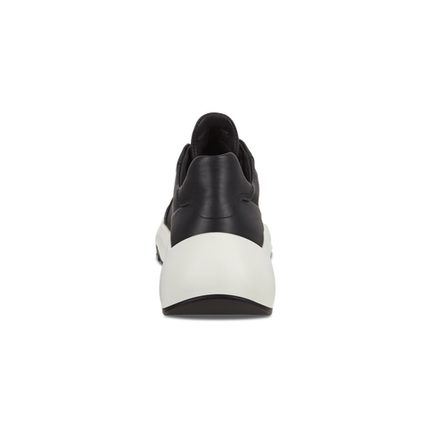 Women's ECCO® Chunky Sneaker Leather Platform Sneaker | Black